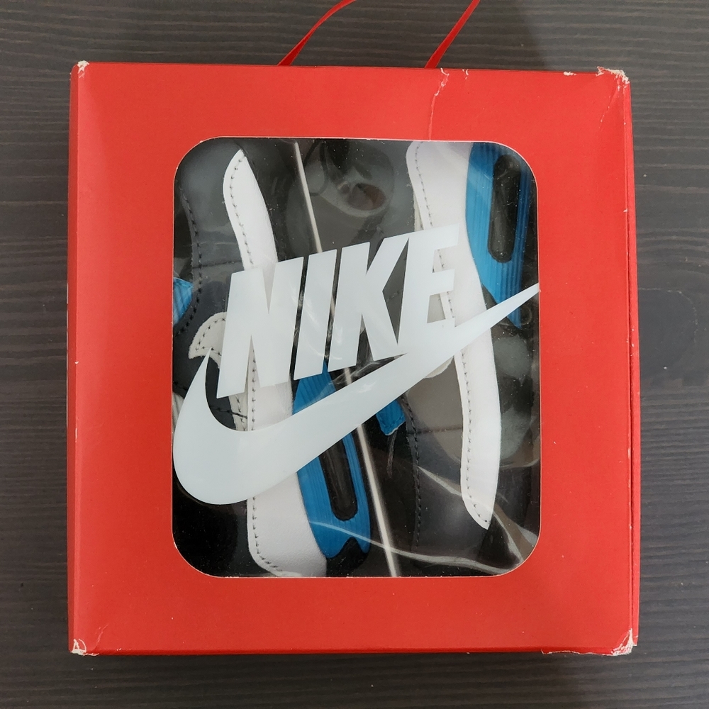 Nike Air Max 90 Crib (CB) 4c Blue Grey White